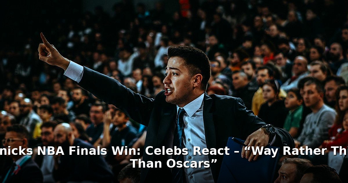 Knicks NBA Finals win - lifestyle article image 1