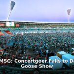 concertgoer fall Madison Square Garden - sport article image 1