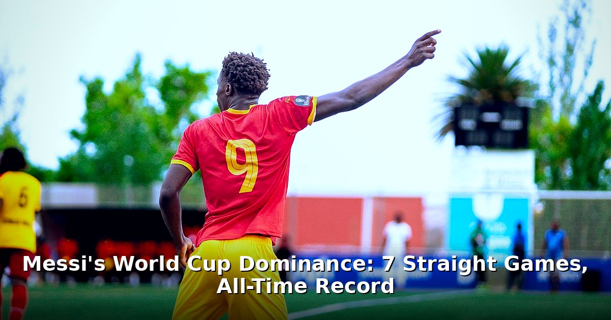 Messi World Cup goals record - sport article image 1
