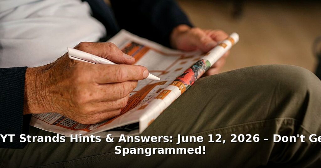 NYT Strands hints June 12 2026 - tech article image 1