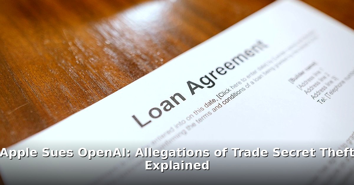 Apple sues OpenAI - finance article image 1