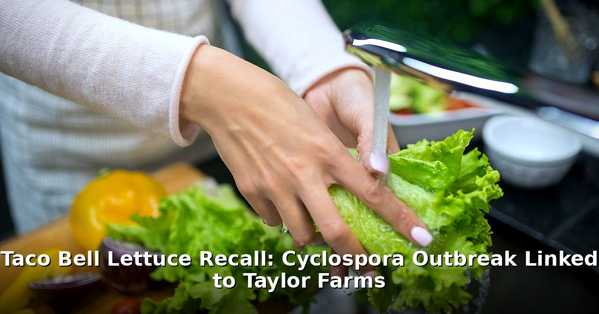 Taco Bell lettuce recall - finance article image 1