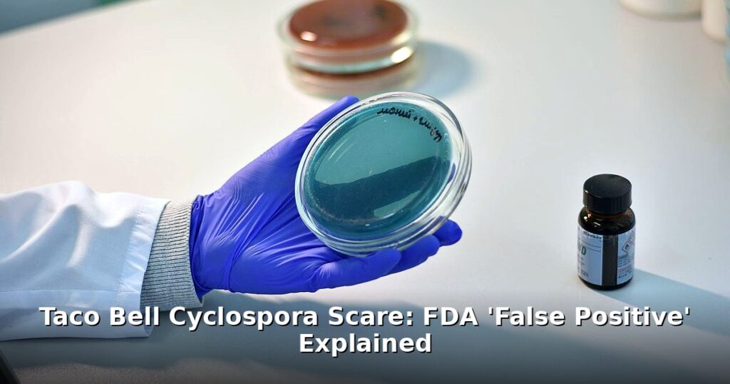 Taco Bell Cyclospora false positive - finance article image 1