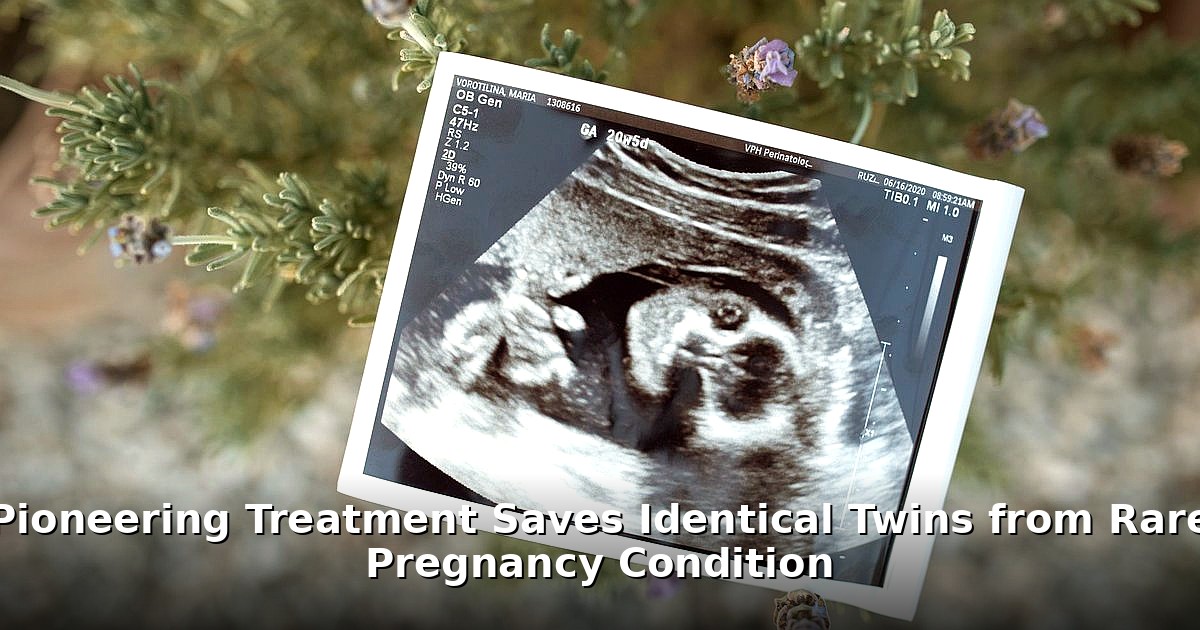 pioneering treatment twins - health article image 1