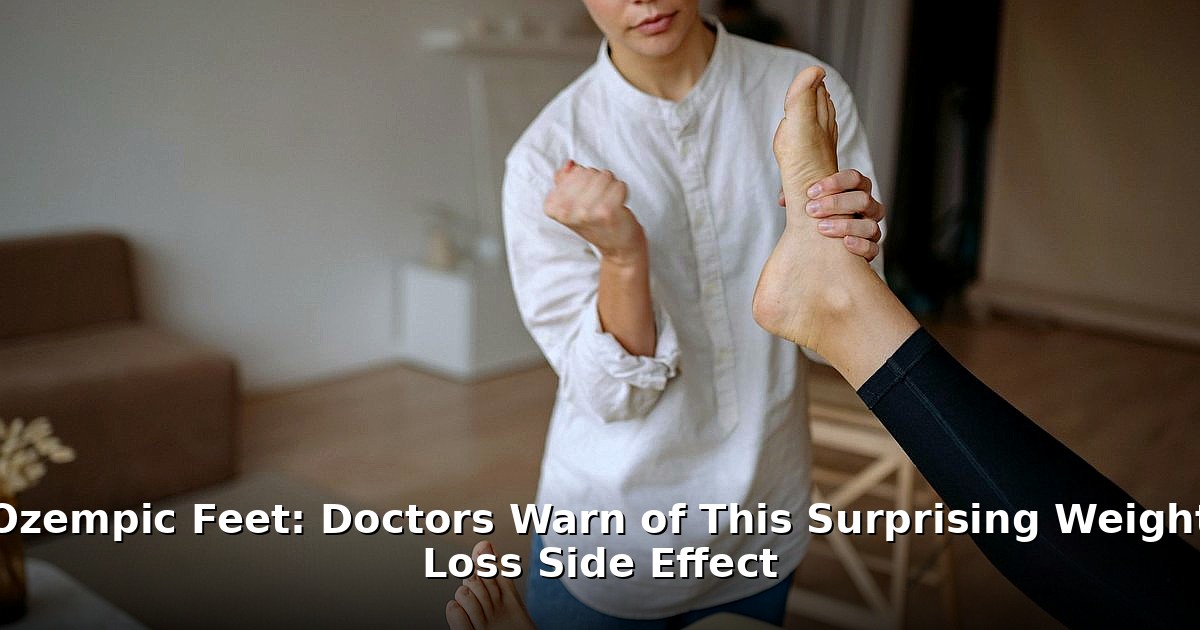 Ozempic feet - health article image 1