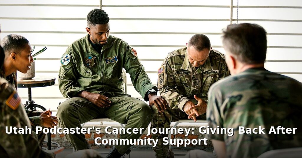 Utah podcaster cancer - health article image 1
