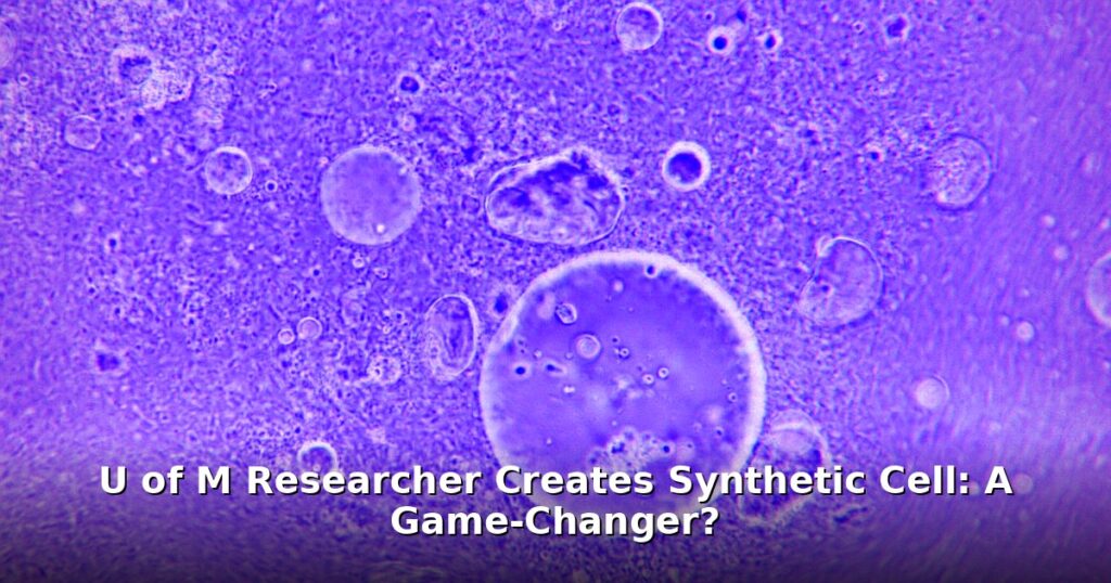 synthetic cell research - home improvement article image 1