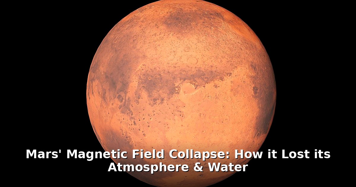 Mars magnetic field collapse - home improvement article image 1