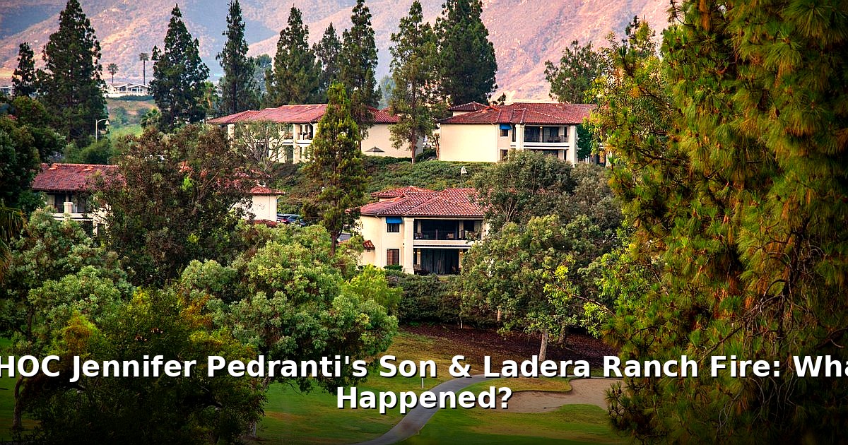 Jennifer Pedranti Ladera Ranch fire - lifestyle article image 1