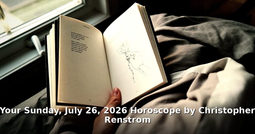 horoscope Sunday July 26 2026 - lifestyle article image 1