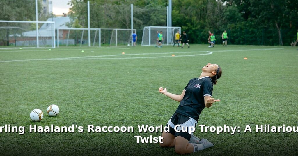 Erling Haaland's raccoon - sport article image 1