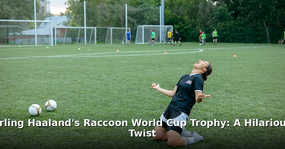 Erling Haaland's raccoon - sport article image 1