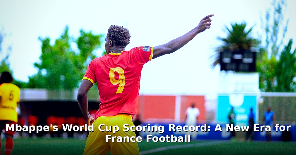 Mbappe World Cup scoring record - sport article image 1