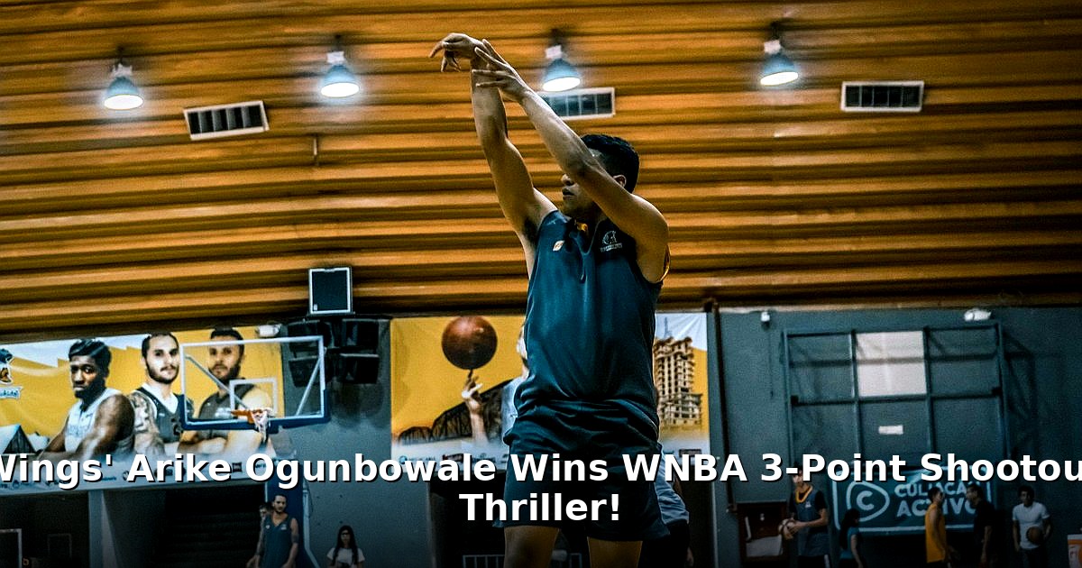 WNBA 3-point shootout - sport article image 1