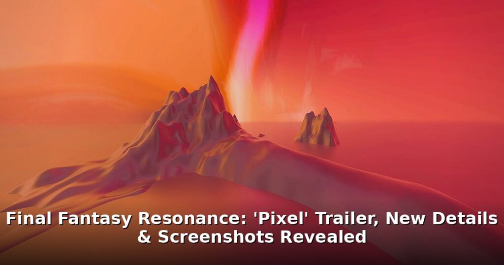 Final Fantasy Resonance Pixel trailer - tech article image 1