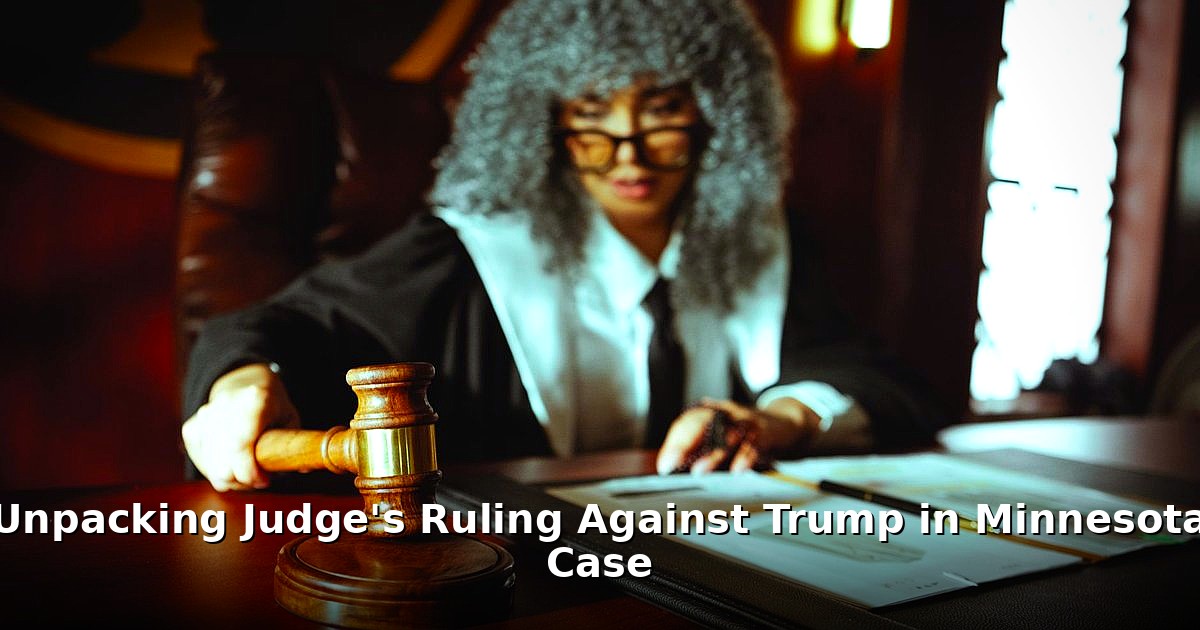 judge rules against Trump Minnesota - travel article image 1