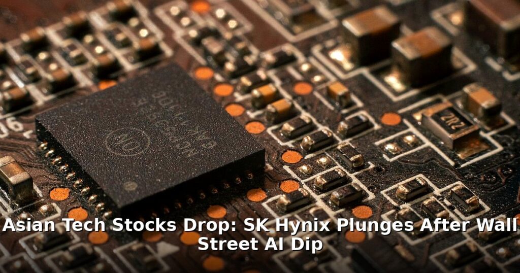 Asian tech stocks drop - finance article image 1