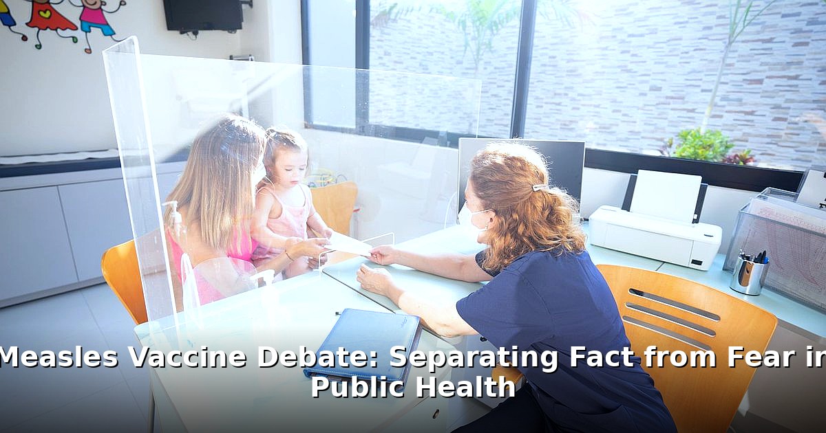 measles vaccine debate - health article image 1