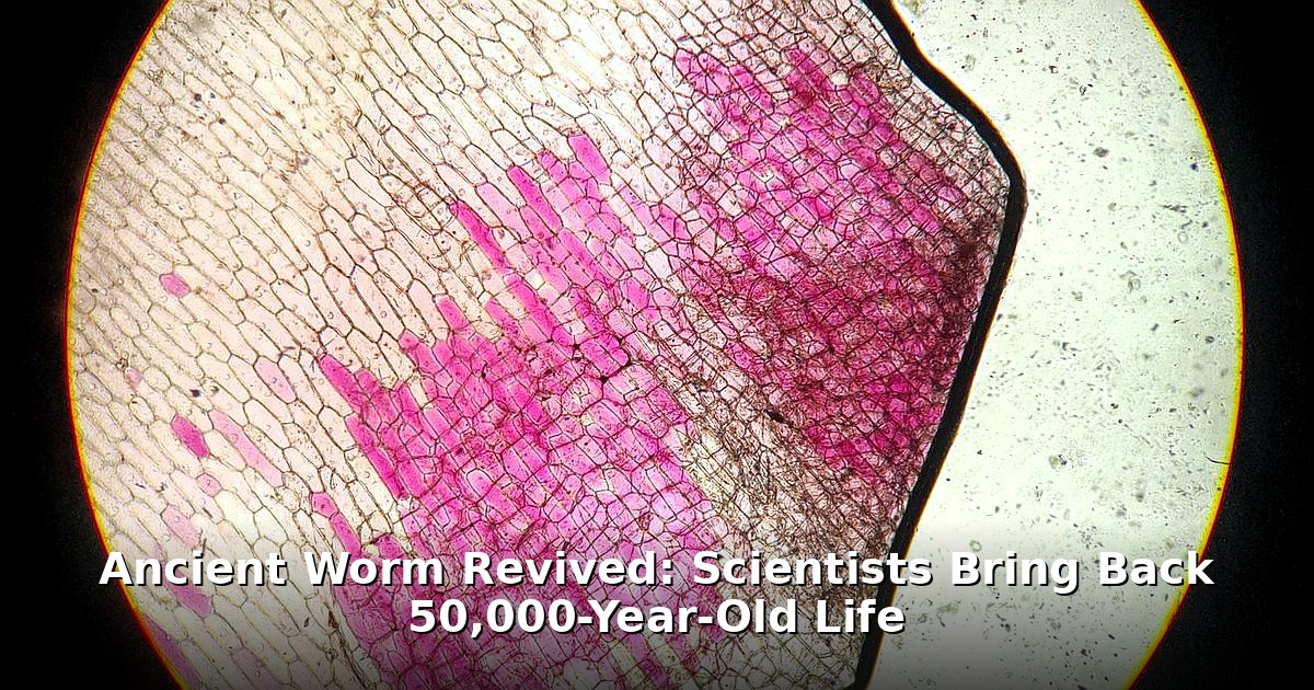 ancient worm revived - home improvement article image 1