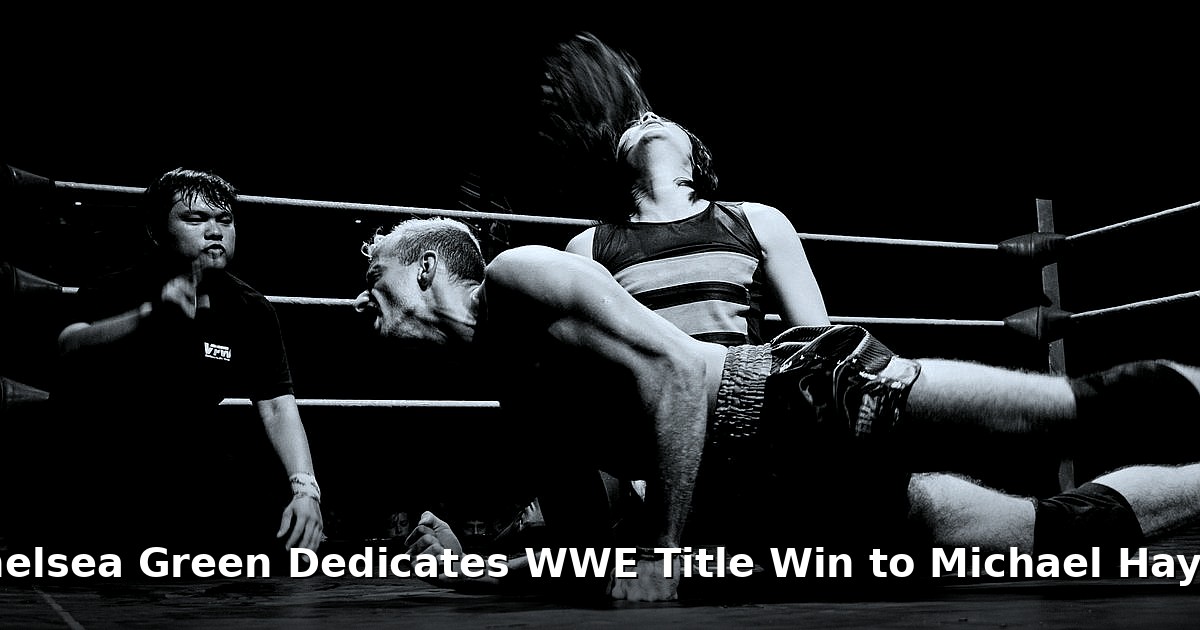 Chelsea Green WWE title win - lifestyle article image 1