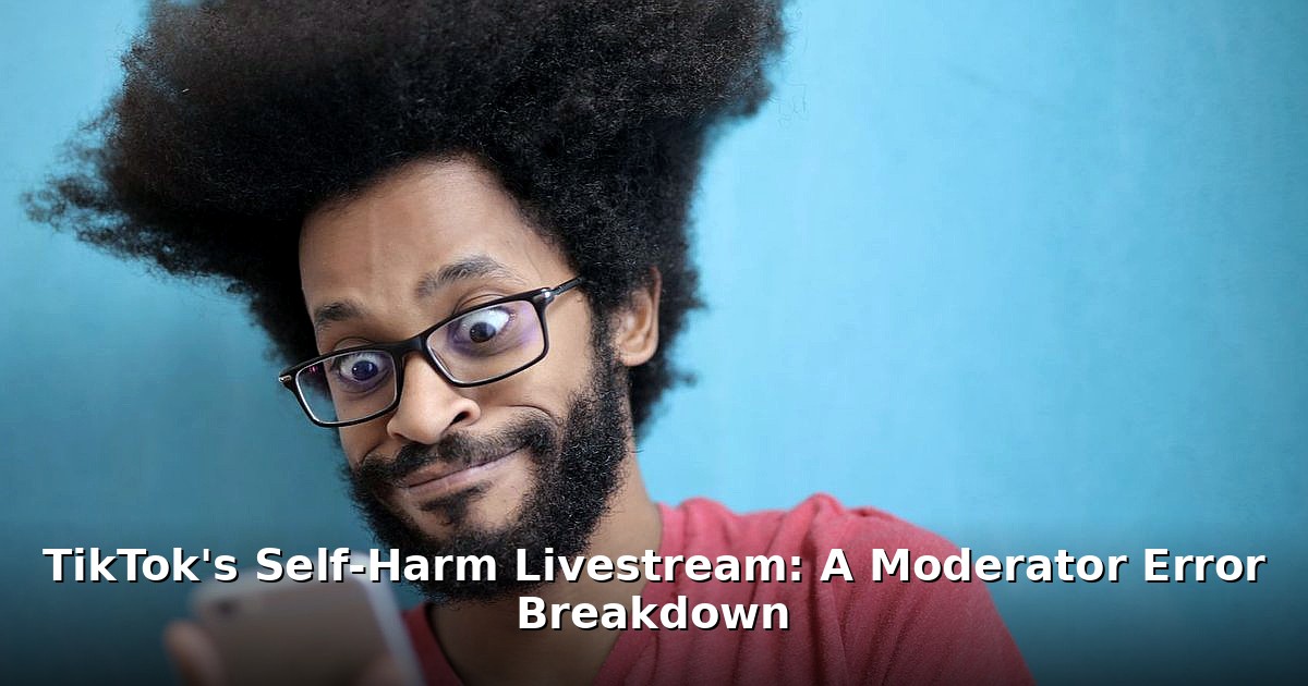 TikTok moderator error - lifestyle article image 1