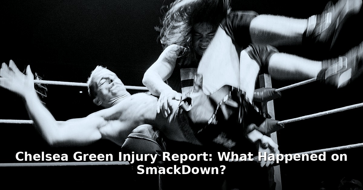 Chelsea Green injury - lifestyle article image 1