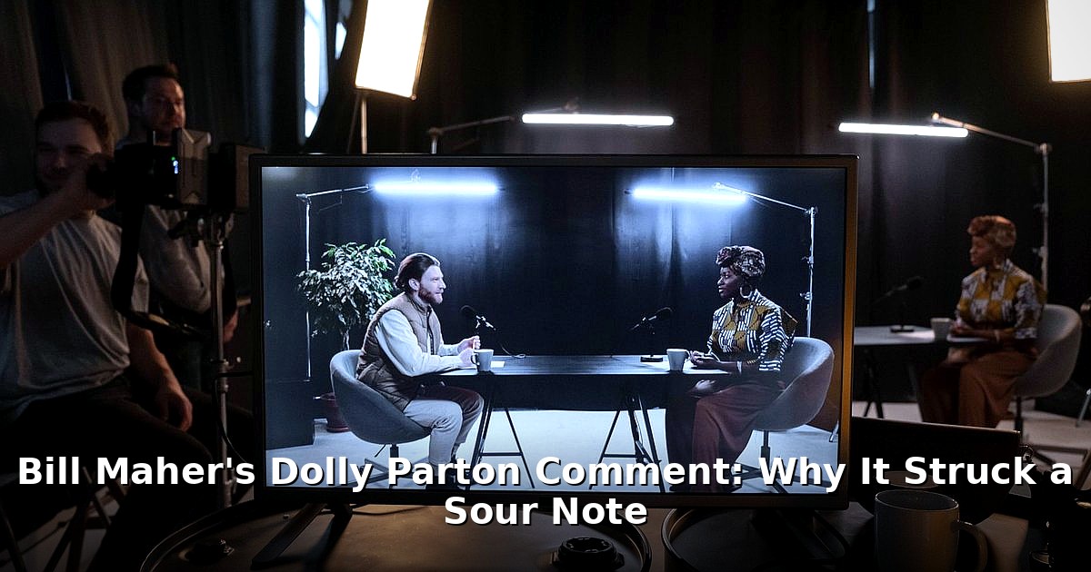 Bill Maher Dolly Parton comment - lifestyle article image 1