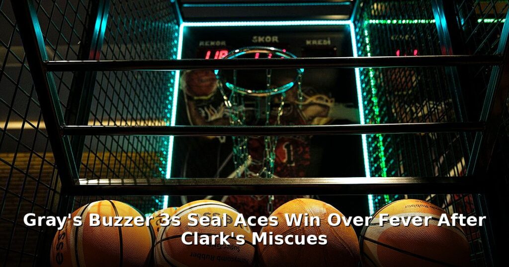 Gray's buzzer 3s - sport article image 1
