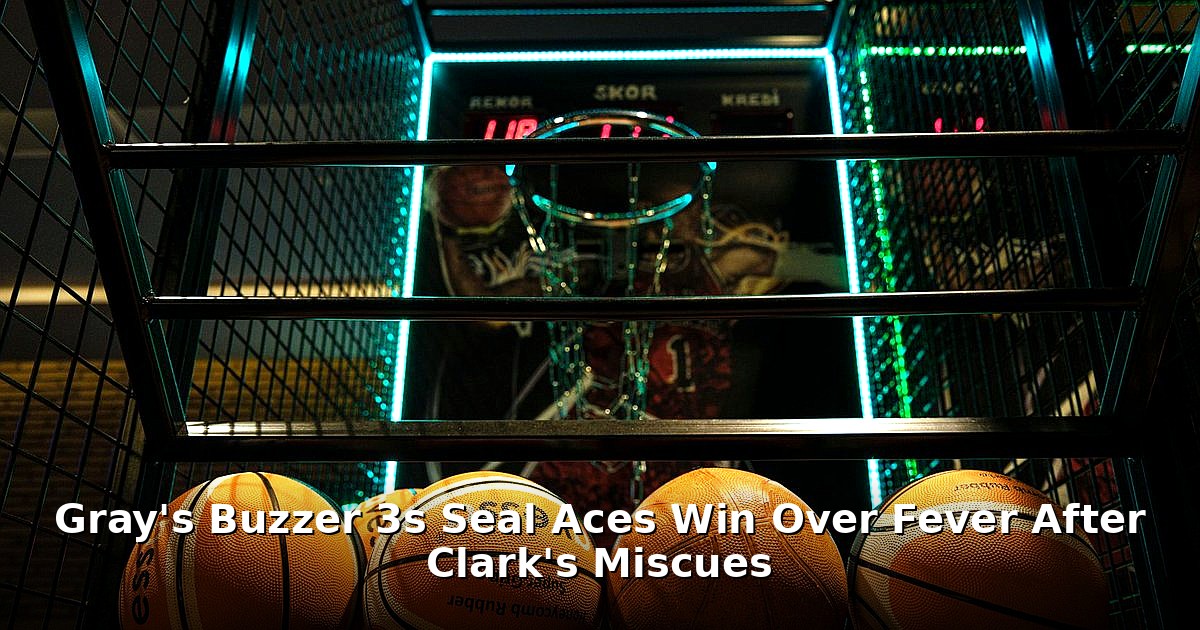 Gray's buzzer 3s - sport article image 1