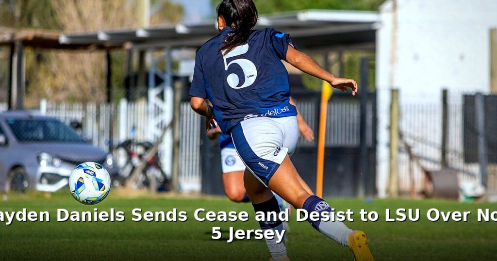 Jayden Daniels cease and desist - sport article image 1