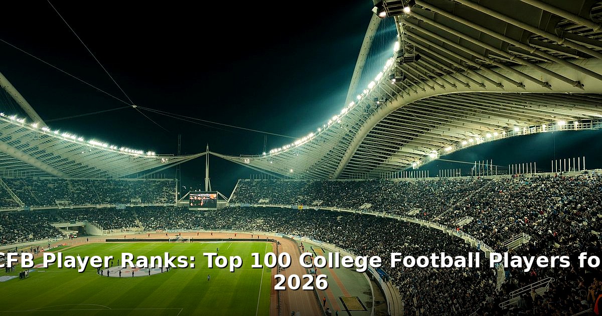 top 100 CFB players - sport article image 1