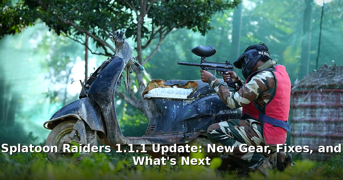 Splatoon Raiders 1.1.1 update - tech article image 1
