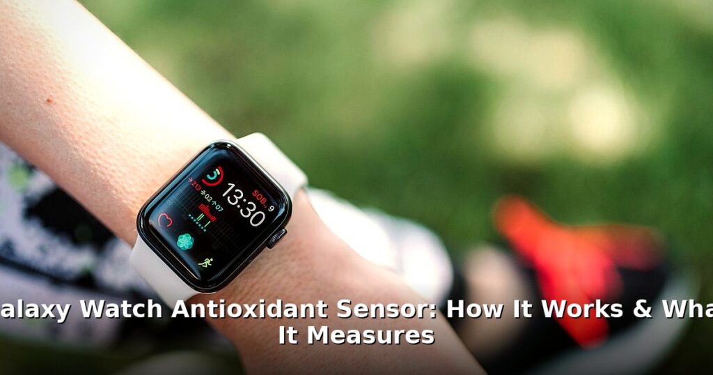 Galaxy Watch antioxidant levels - tech article image 1