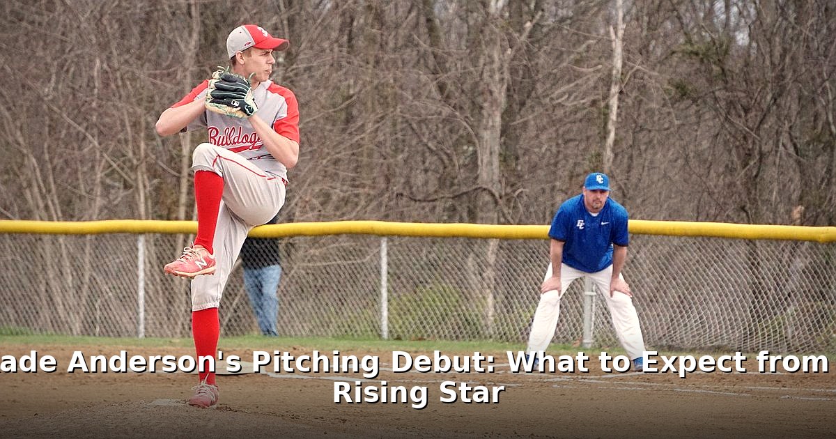 Kade Anderson pitching debut - travel article image 1