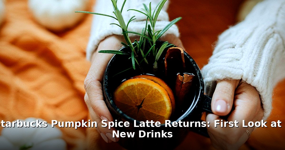 Starbucks Pumpkin Spice Latte - travel article image 1