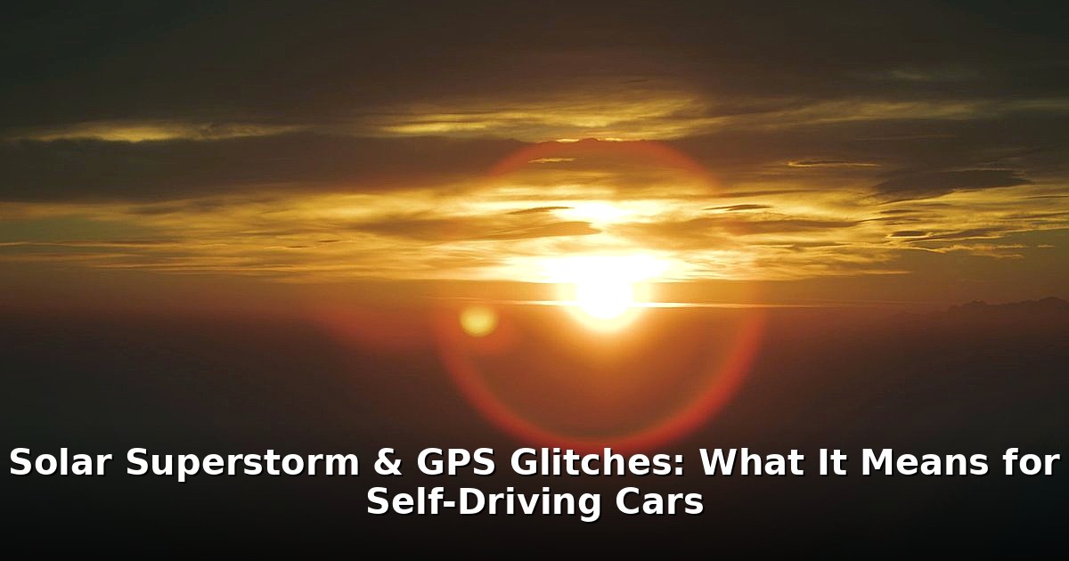solar superstorm GPS glitch - home improvement article image 1