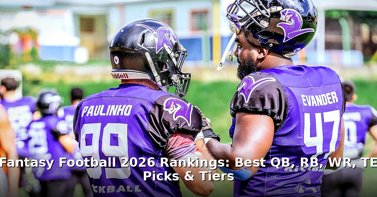 Fantasy Football 2026 rankings - sport article image 1