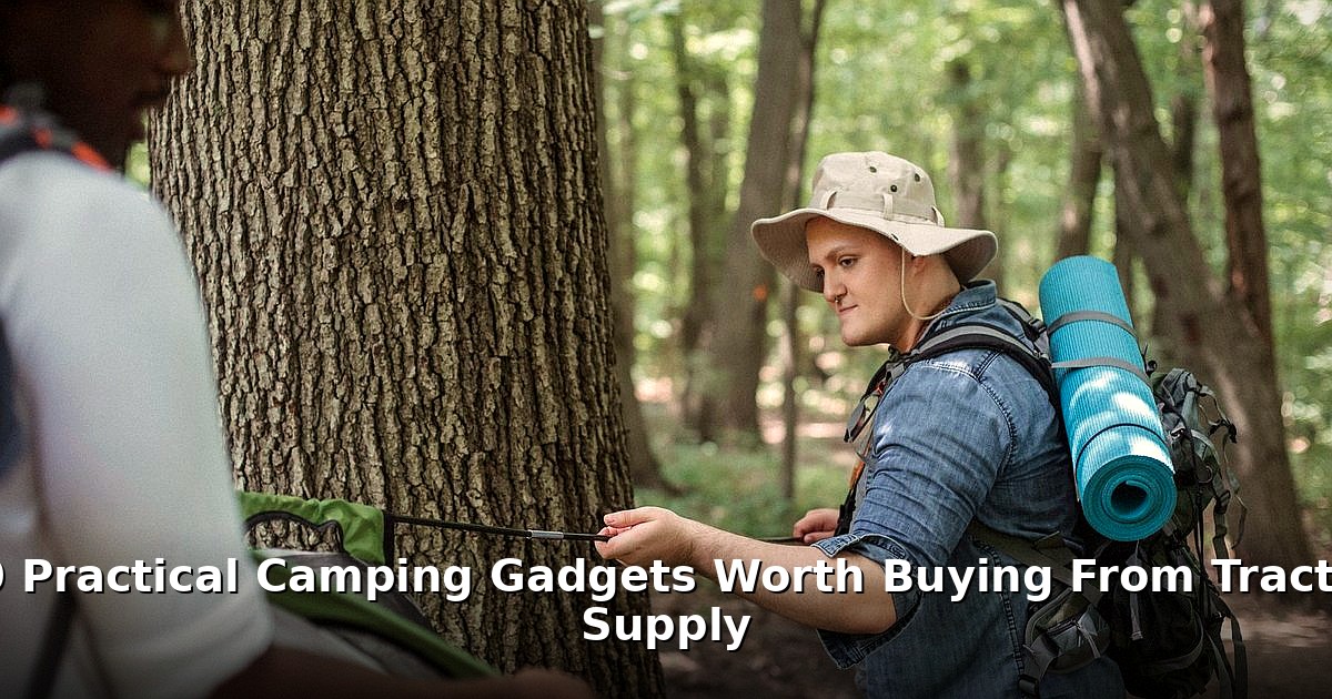 camping gadgets from Tractor Supply - tech article image 1